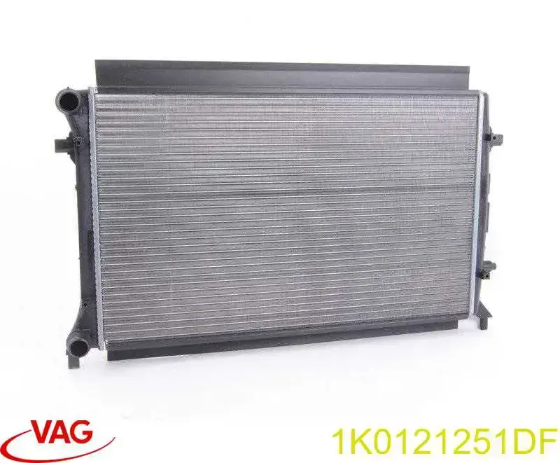 1K0121251DF VAG Radiador de esfriamento de motor