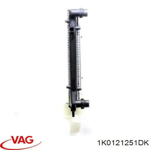Radiador de esfriamento de motor VAG 1K0121251DK preço, a partir de 67,48 USD