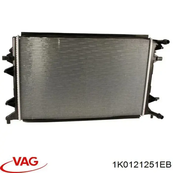 Compre 1K0121251EB VAG Radiador de esfriamento de motor