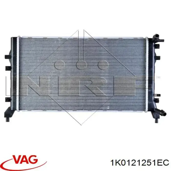 Compre 1K0121251EC VAG Radiador de esfriamento de motor