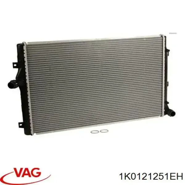1K0121251EH VAG Radiador de esfriamento de motor