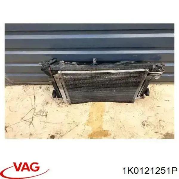 Compre 1K0121251P VAG Radiador de esfriamento de motor