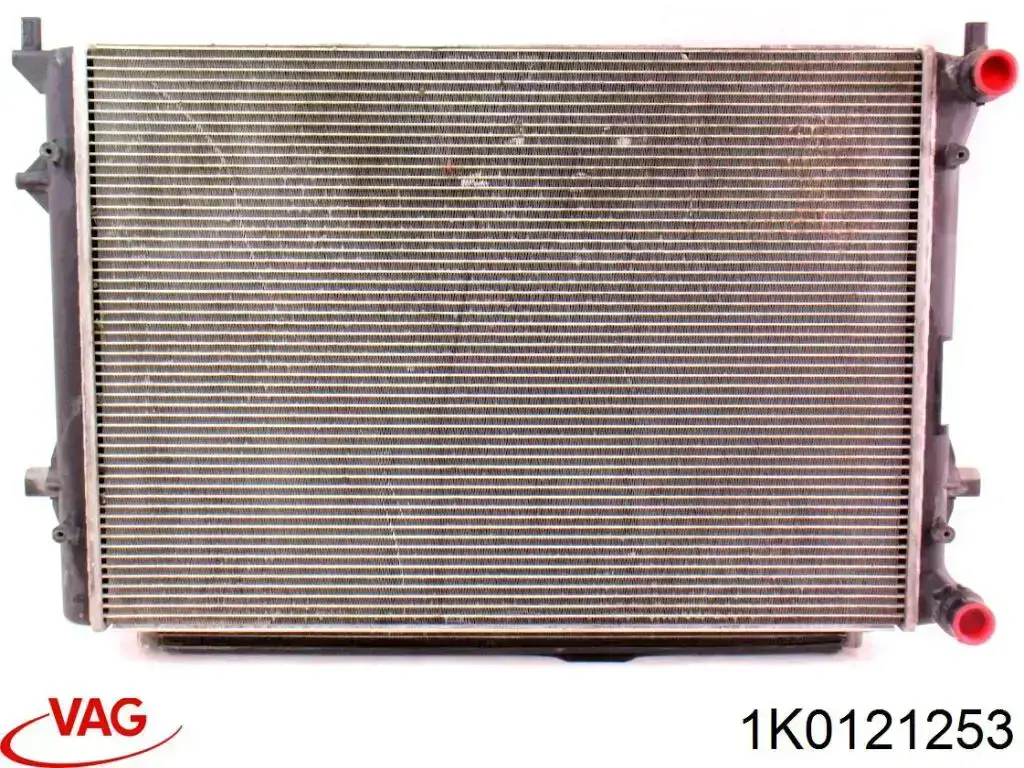 Compre 1K0121253 VAG Radiador de esfriamento de motor