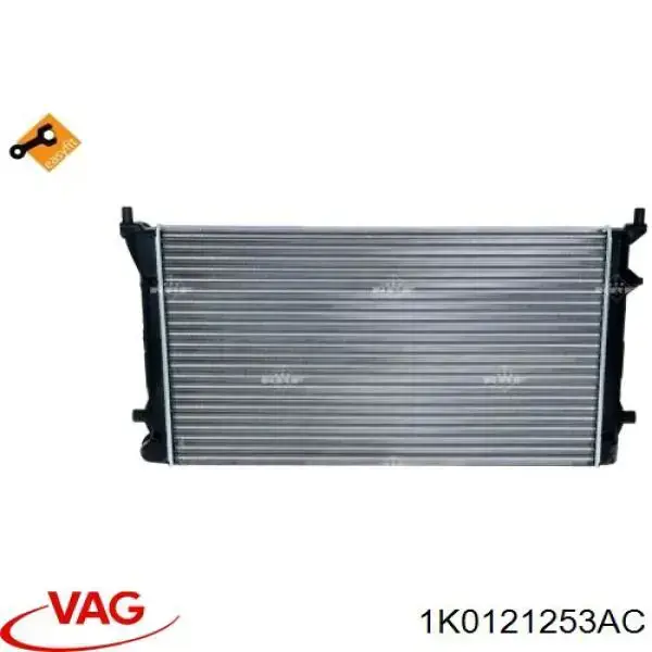 Compre 1K0121253AC VAG Radiador de esfriamento de motor