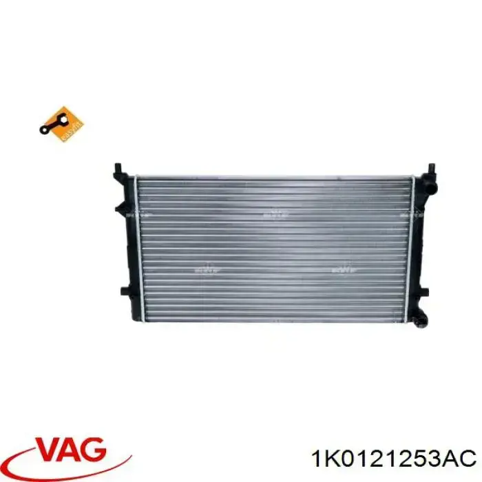 Radiador de esfriamento de motor VAG 1K0121253AC preço, a partir de 73,65 USD