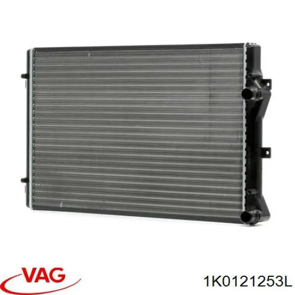 Radiador de esfriamento de motor VAG 1K0121253L preço, a partir de 115,38 USD