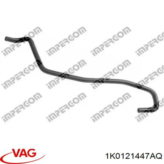 Mangueira (cano derivado) do radiador de esfriamento superior VAG 1K0121447AQ preço, a partir de 11,44 USD