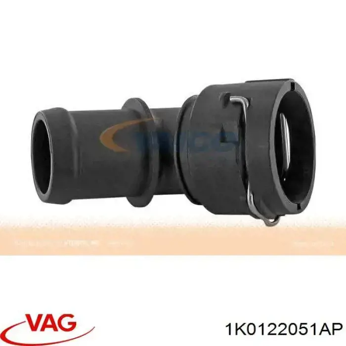 1K0122051AP VAG Braço oscilante inferior esquerdo de suspensão dianteira