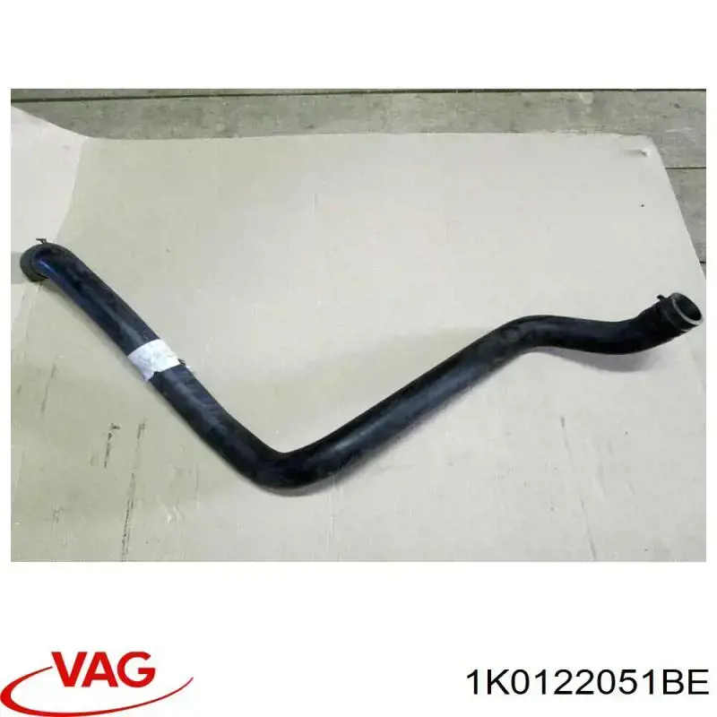 Compre 1K0122051BE VAG Mangueira (cano derivado) inferior do radiador de esfriamento