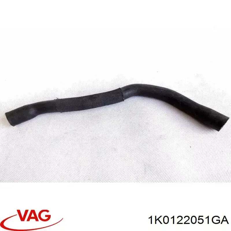 1K0122051GA VAG Mangueira (cano derivado) inferior do radiador de esfriamento