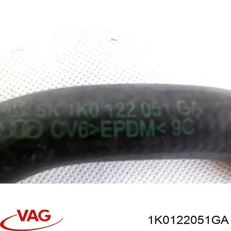 Mangueira (cano derivado) inferior do radiador de esfriamento VAG 1K0122051GA preço, a partir de 64,71 USD