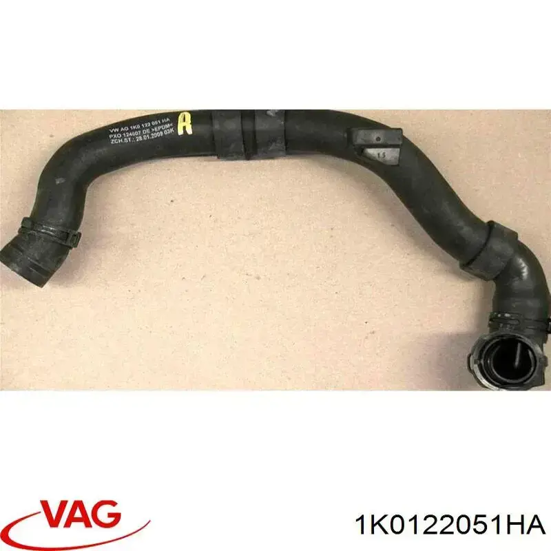 1K0122051HA VAG Mangueira (cano derivado) inferior do radiador de esfriamento