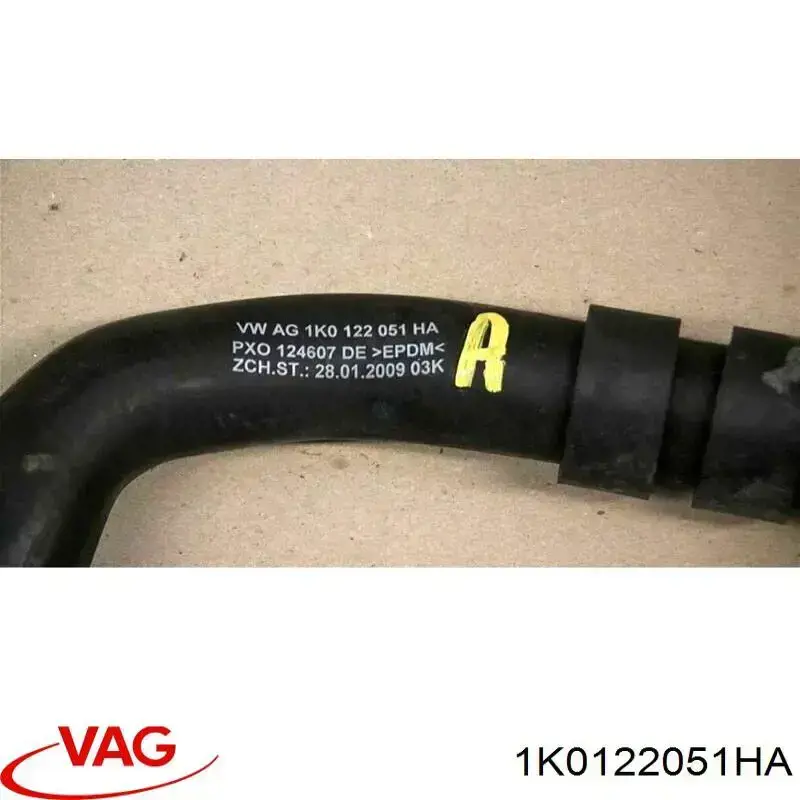 Mangueira (cano derivado) inferior do radiador de esfriamento VAG 1K0122051HA preço, a partir de 46,54 USD