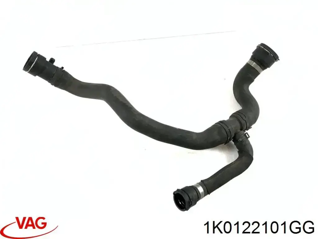 Compre 1K0122101GG VAG Mangueira (cano derivado) do radiador de esfriamento superior
