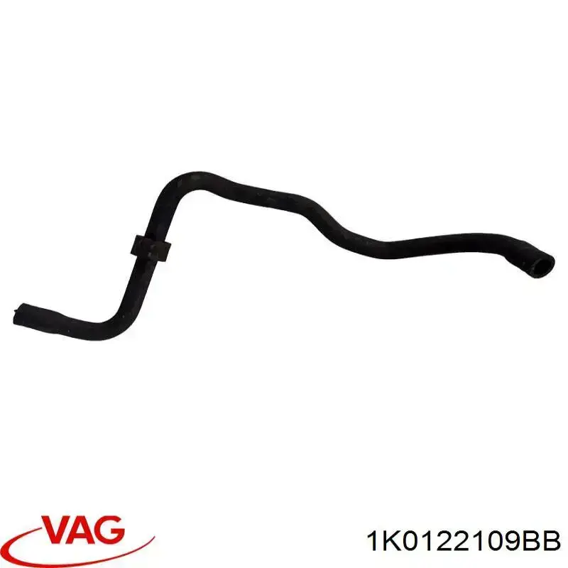 1K0122109BB VAG Mangueira (cano derivado) do sistema de esfriamento