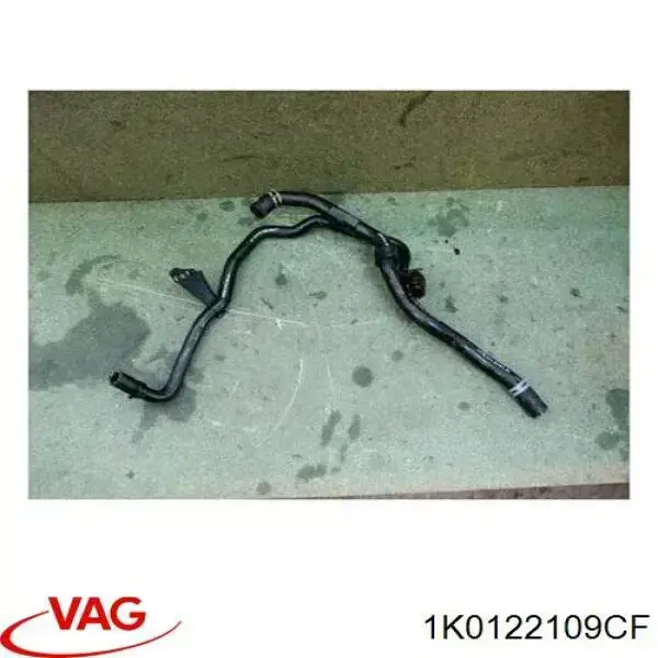 1K0122109CF VAG Mangueira inferior do tanque de expansão