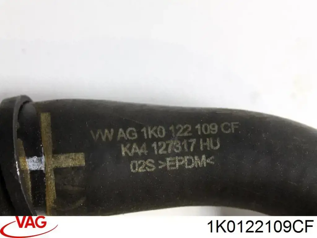 Compre 1K0122109CF VAG Mangueira inferior do tanque de expansão