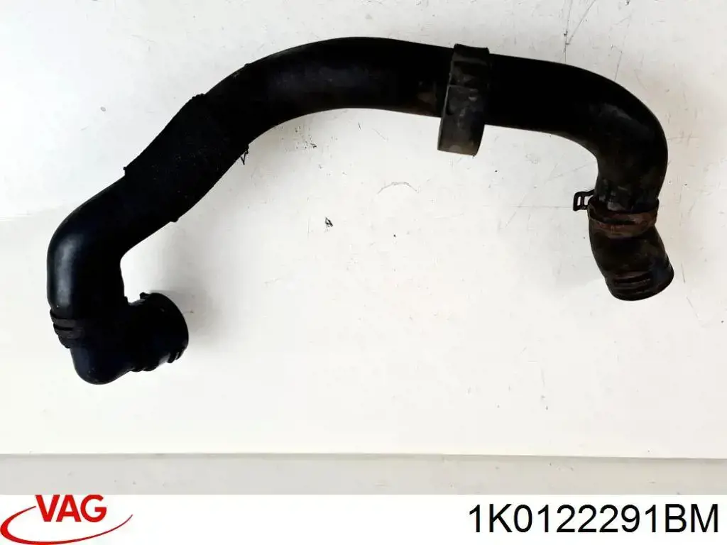 1K0122291BM VAG Mangueira (cano derivado) do sistema de esfriamento