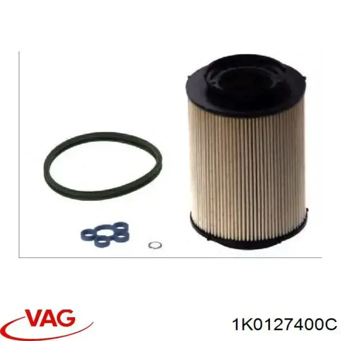 Filtro de combustível VAG 1K0127400C preço, a partir de 27,68 USD