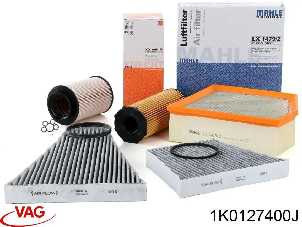 Compre 1K0127400J VAG Caixa de filtro de combustível