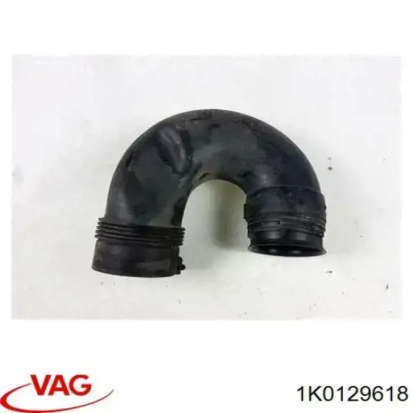 1K0129618 VAG Cano derivado de ar, saída de filtro de ar