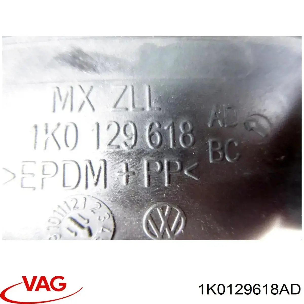 Compre 1K0129618AD VAG Cano derivado de ar, entrada de filtro de ar