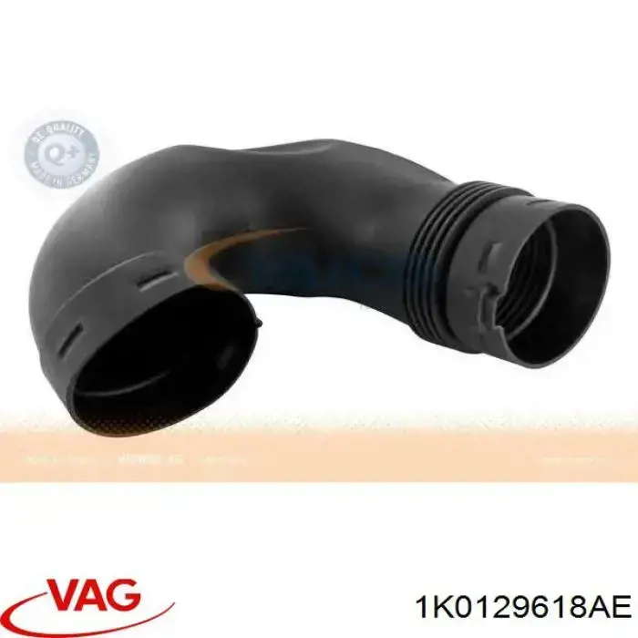 Compre 1K0129618AE VAG Cano derivado de ar, entrada de filtro de ar
