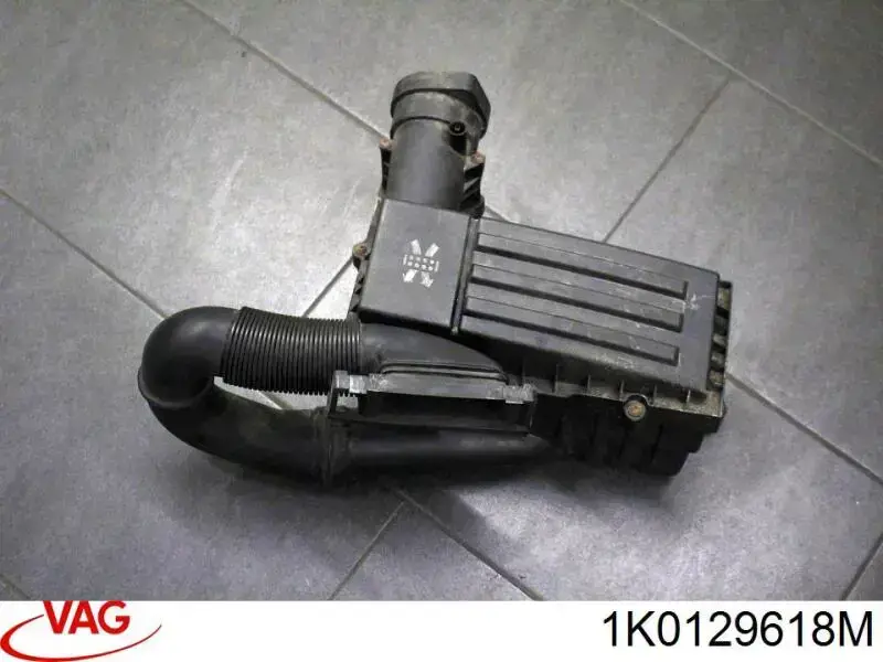 1K0129618M VAG Tomada de ar de filtro de ar