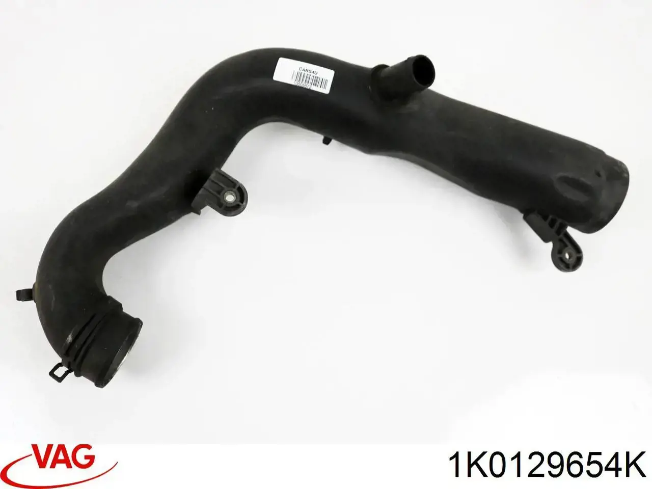1K0129654K VAG Cano derivado de ar, entrada na turbina (supercompressão)