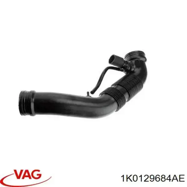 Cano derivado de ar, saída de filtro de ar VAG 1K0129684AE preço, a partir de 63,24 USD
