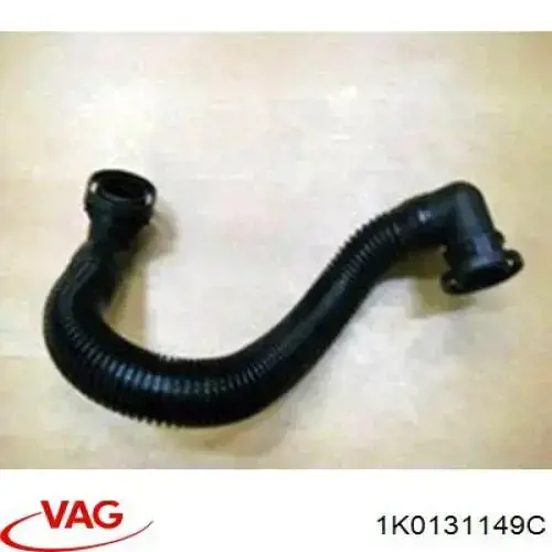 1K0131149C VAG Cano derivado de ar, saída de filtro de ar