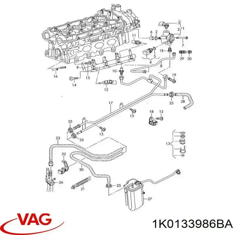 1K0133986BA VAG 