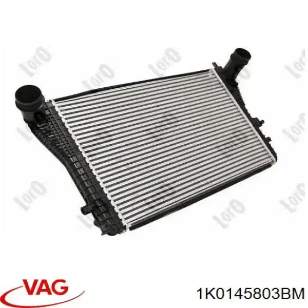 Radiador de intercooler VAG 1K0145803BM preço, a partir de 76,62 USD