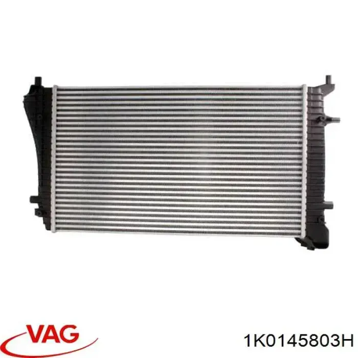 Compre 1K0145803H VAG Radiador de intercooler