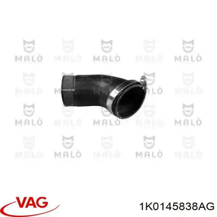 Compre 1K0145838AG VAG Mangueira (cano derivado) de intercooler
