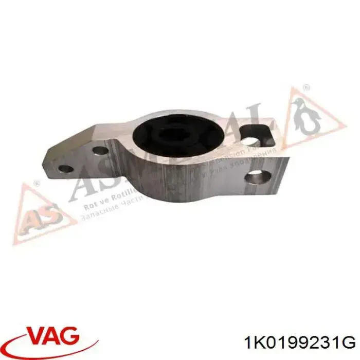 1K0199231G VAG Bloco silencioso dianteiro do braço oscilante inferior