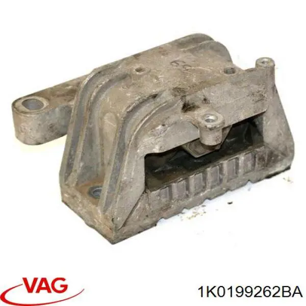 1K0199262BA VAG Coxim (suporte) direito de motor