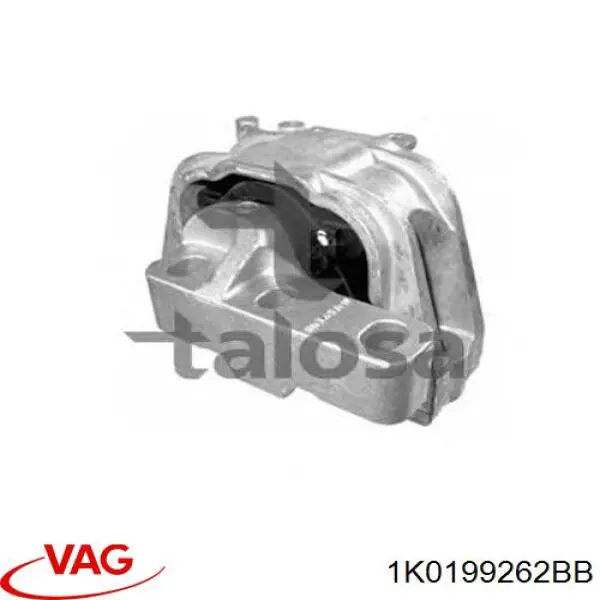 Compre 1K0199262BB VAG Coxim (suporte) direito de motor