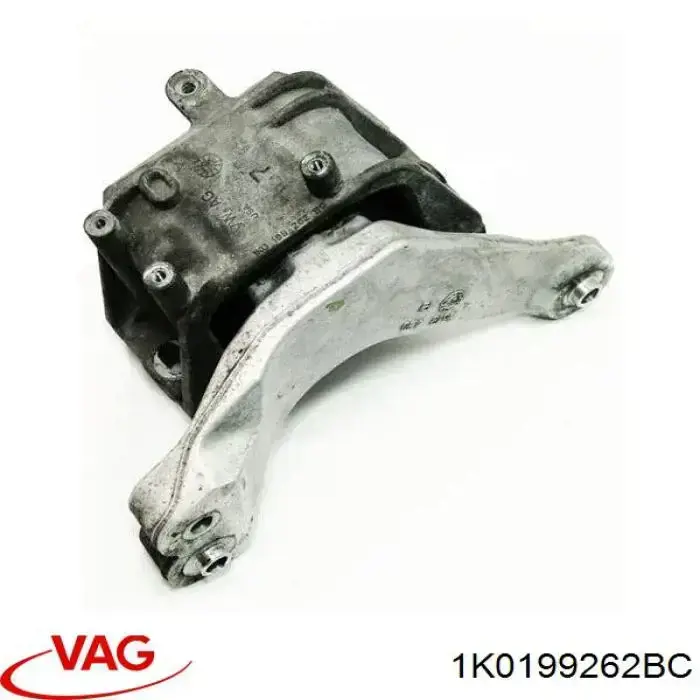 Coxim (suporte) direito de motor VAG 1K0199262BC preço, a partir de 132,09 USD