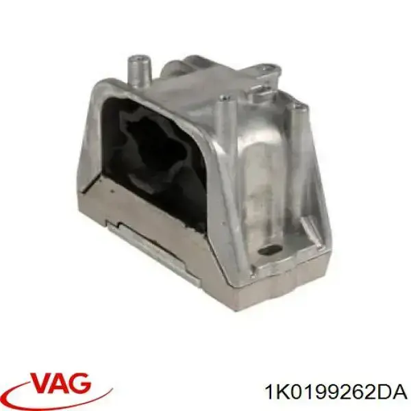Coxim (suporte) direito de motor VAG 1K0199262DA preço, a partir de 271,78 USD
