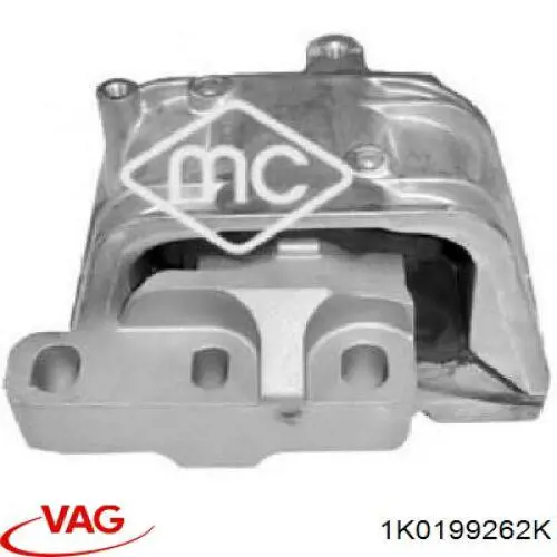 Compre 1K0199262K VAG Coxim (suporte) direito de motor