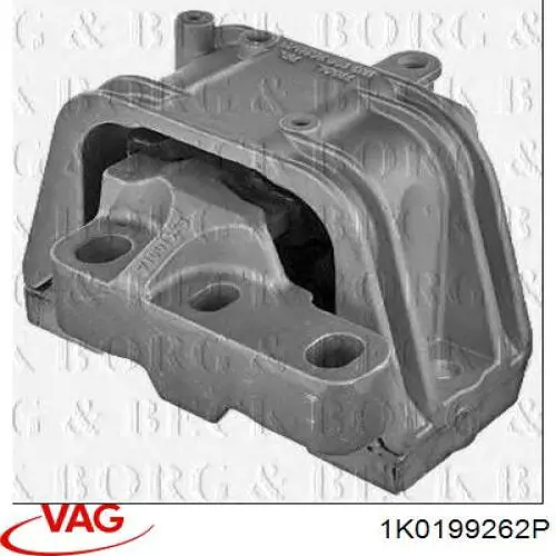 Coxim (suporte) direito de motor VAG 1K0199262P preço, a partir de 59,20 USD