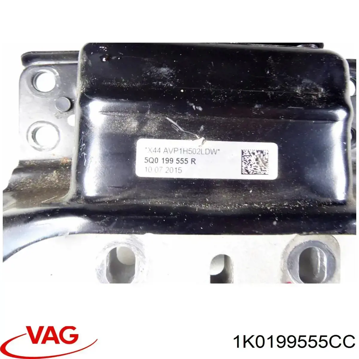 1K0199555CC VAG Coxim (suporte) esquerdo de motor