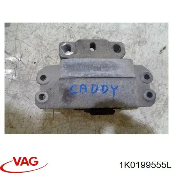 1K0199555L VAG Coxim (suporte) esquerdo de motor