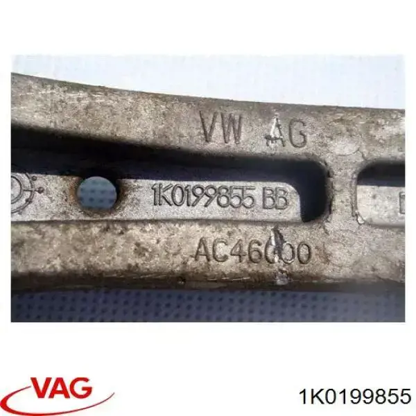 Consola de coxim (apoio) traseira de motor 1K0199855 VAG