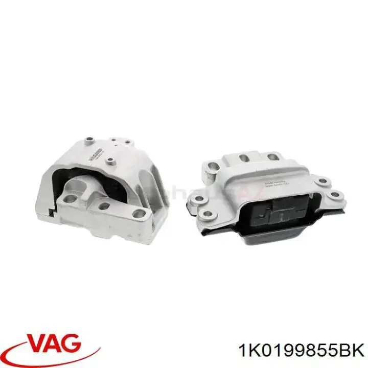 1K0199855BK VAG Coxim (suporte) traseiro de motor