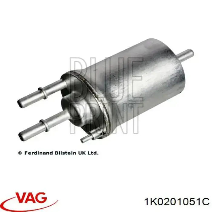 Compre 1K0201051C VAG Filtro de combustível