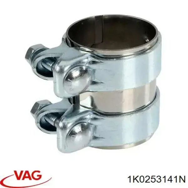 Braçadeira de silenciador dianteira VAG 1K0253141N preço, a partir de 16,40 USD
