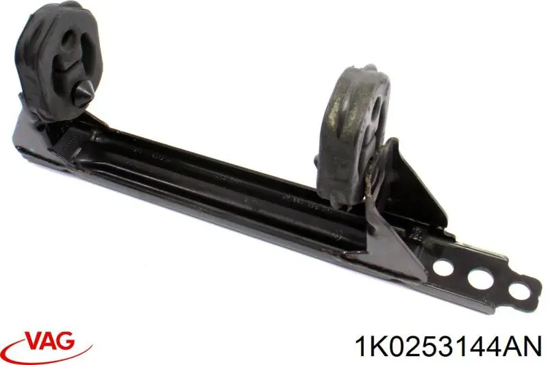 1K0253144AN VAG Consola de coxim traseiro do silenciador