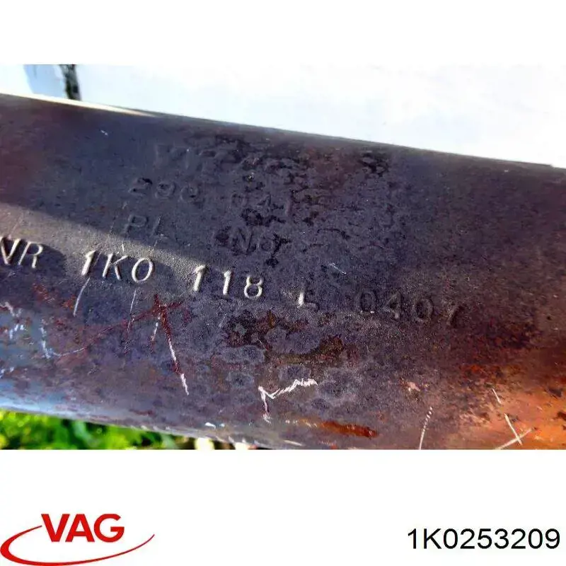 Compre 1K0253209 VAG Silenciador, parte central